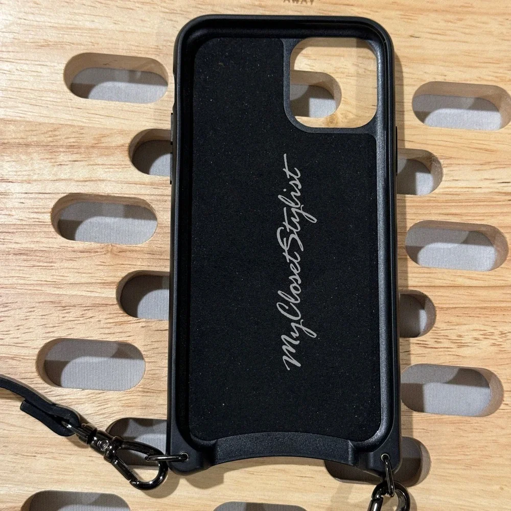 NEW! BANDOLIER Leather iPhone 11 Pro Wallet Case Crossbody Strap SET n Bag RARE